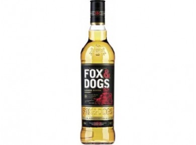 Виски FOX &  DOGS, 0,7л