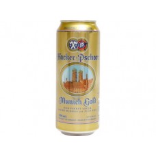 Пиво HACKER-PSCHORR Munich Gold светлое 5,5% ж/б, 0,5л