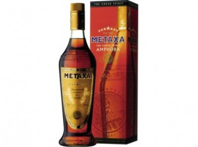 Напиток алкогольный METAXA Amphora 7* 40%, 0,5л