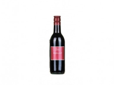 Вино JUST Merlot красное сухое 13%, 0,187л