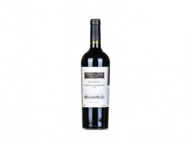 Вино TERRAZAS Reserva Cabernet Sauvignon красное сухое 14,5%, 0,75л