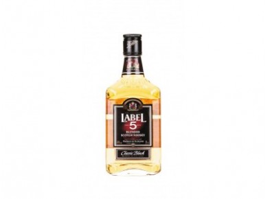 Виски LABEL 5 Blended Scotch, 0,35л