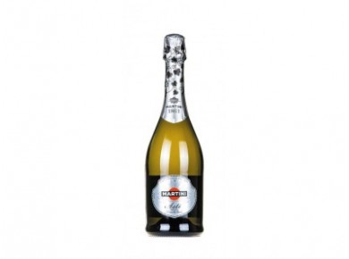 Вино Asti DOCG MARTINI игристое сладкое белое в подарочной упаковке, 7,5%, 0,75л