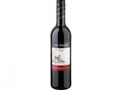 Вино LOS PAGOS Merlot красное сухое 13%, 0,75 л