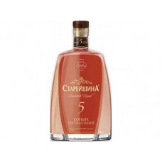 Коньяк СТАРЕЙШИНА 5 лет, 1 л