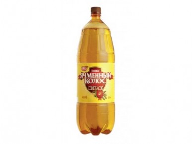 Пиво ЯЧМЕННЫЙ КОЛОС светлое 4%, 2,5 л