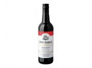 Вино DON PABLO Medium Херес белое сладкое 15%, 0,75 л
