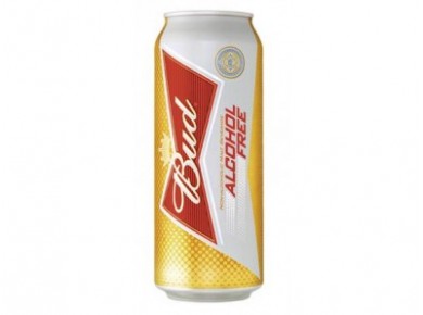 Пиво BUD безалкогольное, 0,5л