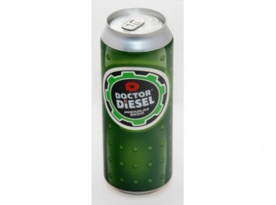 Пиво DOCTOR DIESEL светлое, 480 мл