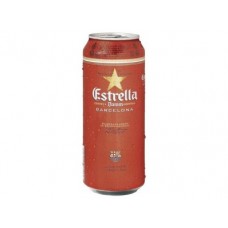 Пиво ESTRELLA Damm ж/б, 0,5 л