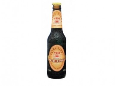 Пиво TRIO Extra Stout темное стекло, 0,33 л