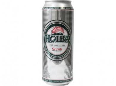 Пиво HOLBA Serak ж/б, 0,5 л