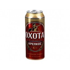 Пиво ОХОТА крепкое, 0,48л