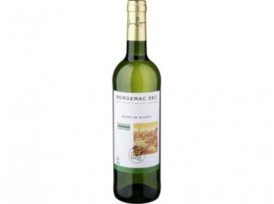 Вино BERGERAC SEC белое сухое, 0,75