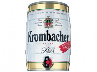 Пиво KROMBACHER бочонок, 5л