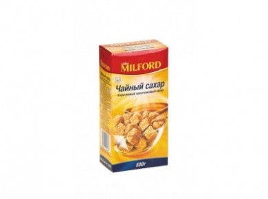 Чайный сахар кусковой MILFORD, 500г, 1 штука