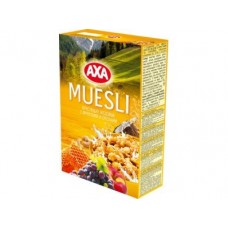 Мюсли AXA Фрукты-орехи, 375г, 1 штука