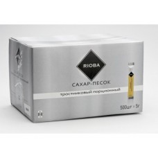 Сахар RIOBA тростниковый стикеры,  5г, 1 штука