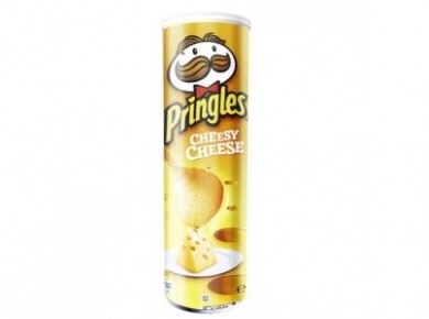 Чипсы PRINGLES со вкусом сыра, 165г, 2 штуки