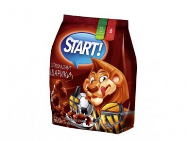Шарики шоколадные START, 500г, 1 штука