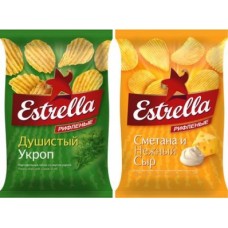 Чипсы ESTRELLA Душистый укроп, 85г, 24 пакета