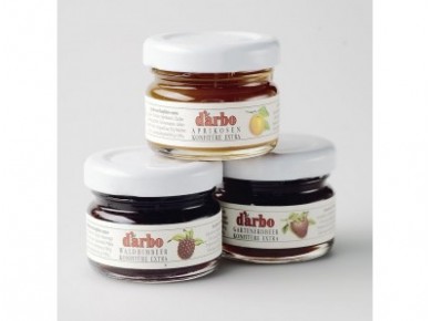 Конфитюр D`ARBO абрикос, 28г, 5 штук