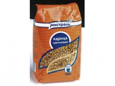 Гречневая ядрица МИСТРАЛЬ, 900г, 1 штука