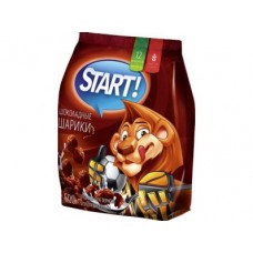 Шоколадные шарики START! 500г, 2 штуки