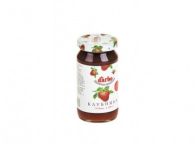 Конфитюр D`ARBO клубника низкокалорийный, 220г, 1 штука
