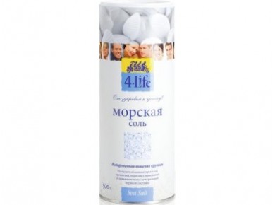 Морская соль крупная 4LIFE, 500г, 1 штука