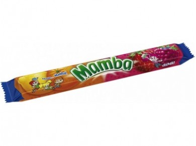 Конфета MAMBA жевательная,106г, 1 коробка