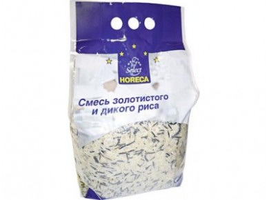 Рис HORECA SELECT, смесь золотого и дикого риса, 3кг, 1 штука