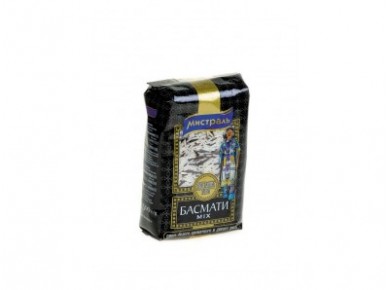 Рис МИСТРАЛЬ Басмати Mix, 500г, 1 штука
