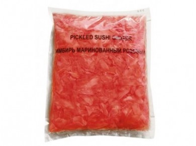 Имбирь маринованный розовый, 1кг, 1 штука