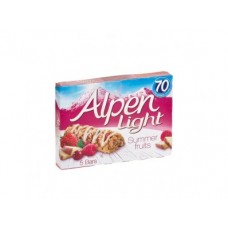 Шоколадный батончики мюсли ALPEN LIGHT Летние фрукты, 5*19г, 1 штука