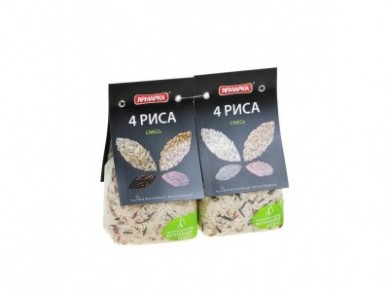 Смесь 4 риса платинум ЯРМАРКА, 350г, 2 штуки