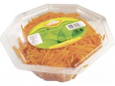 Салат FRESH SECRET морковь по-корейски, 600г, 1 штука