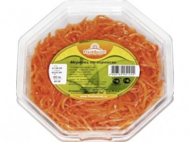 Салат FRESH SECRET морковь по-корейски, 400г, 1 штука