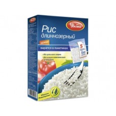 Рис длинный УВЕЛКА, в пакете, 100гх5, 2 коробки