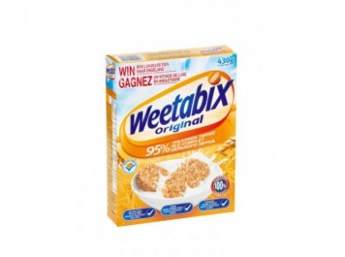 Готовые завтраки WEETABIX оригинальный, 430г, 1 штука
