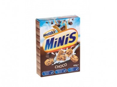 Готовые завтраки WEETABIX шоколадный, 450г, 1 штука