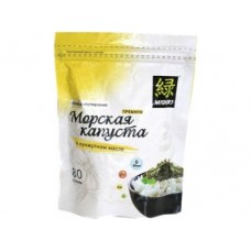 Морская капуста МIDORI с кунжутом, 80г, 1 штука