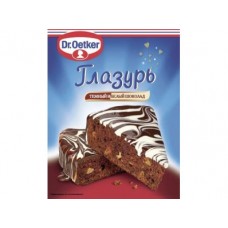 Глазурь DR. OETKER темный шоколад, 100г, 1 штука