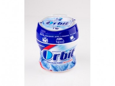 Жевательная резинка ORBIT сладкая мята, 54,4г, 1 штука