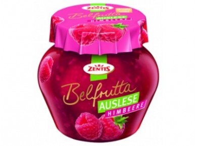 Конфитюр ZENTIS Малиновый, 340г, 1 штука