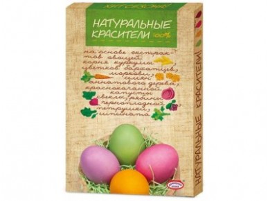 Пасхальный набор ДОМАШНЯЯ КУХНЯ серия натуральные красители для яиц, 1 штука