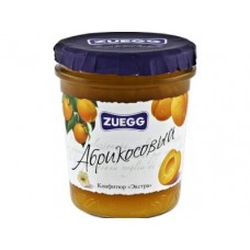 Конфитюр ZUEGG Абрикос, 320г, 1 штука