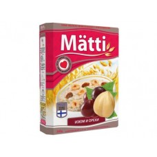 Овсяная каша MATTI изюм+орех, 240г, 1 штука
