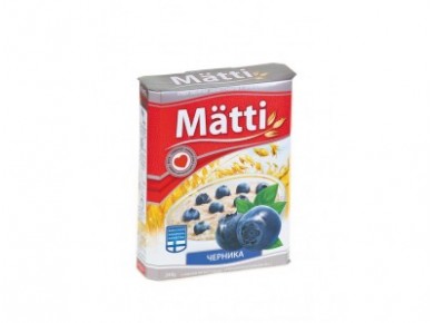 Овсяная каша MATTI черника, 240г, 1 штука