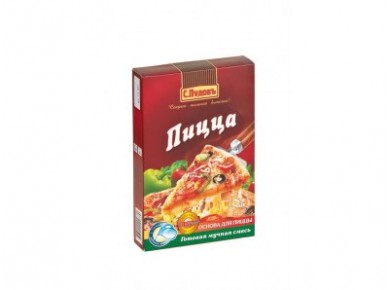 Готовая мучная смесь С. ПУДОВЪ Пицца, 350г, 1 штука